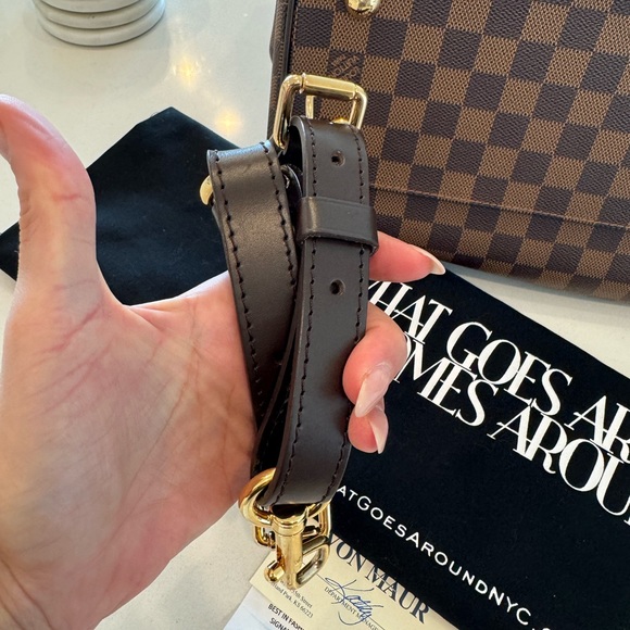 LOUIS VUITTON DAMIER EBENE TREVI GM-28 - Picture 10 of 14